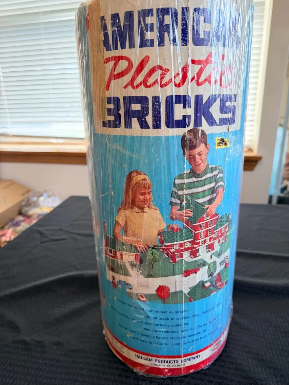 Vintage American Plastic bricks in large